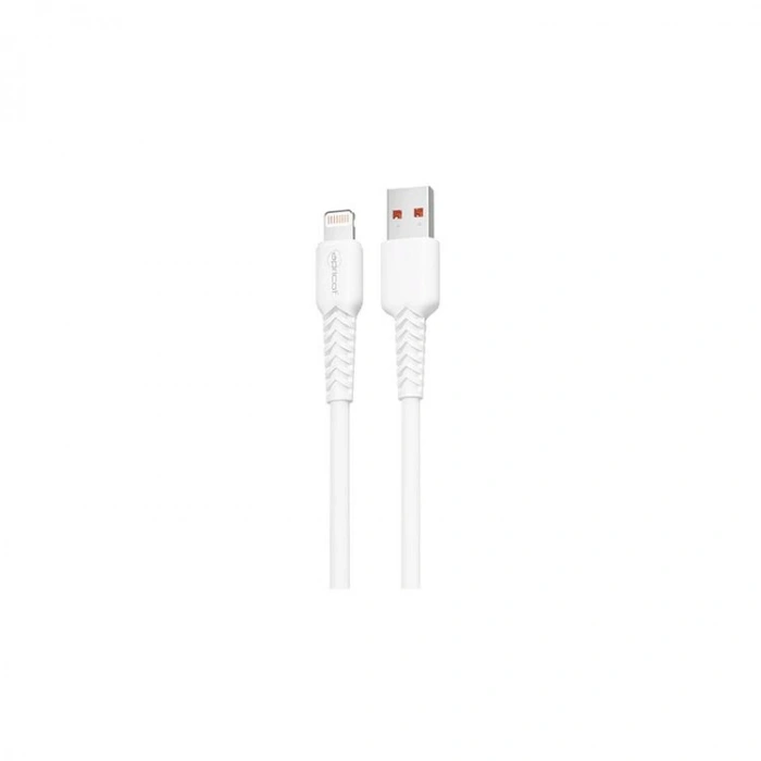 APRİCOT APC-A130L LIGHTNING-C USB 1M 3.4A ŞARJ+DATA KABLOSU BEYAZ