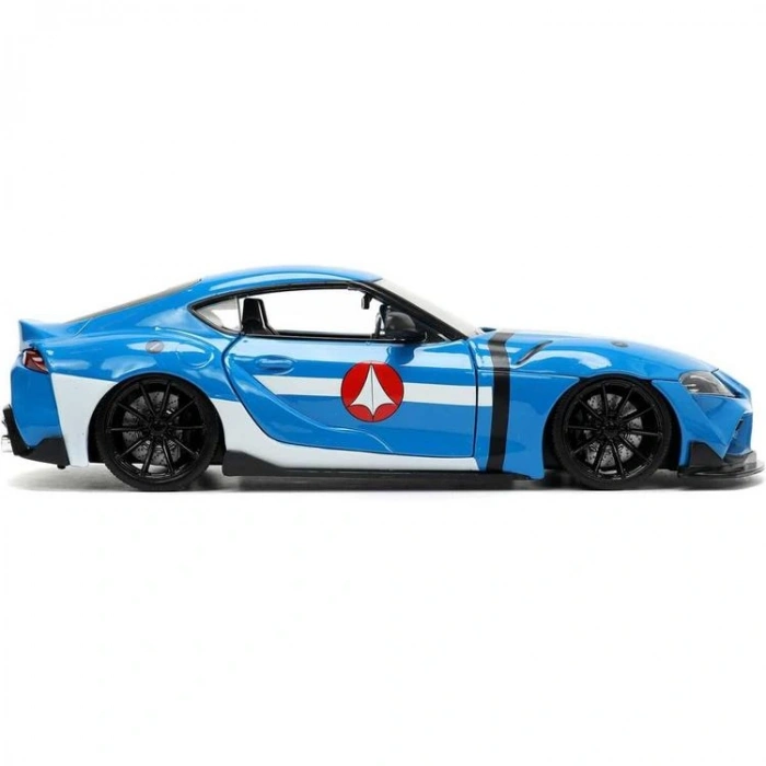 SİMBA JADA 3255051 ROBOTECH 1:24 MAX STERLING 2020 TOYOTA SUPRA  DIE CAST FİGÜR METAL ARABA 8+