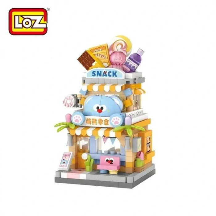 VAGONLIFE LOZ 8868 ATIŞTIRMALIK DÜKKANI 410 PARÇA BLOCK OYUNCAK 14+