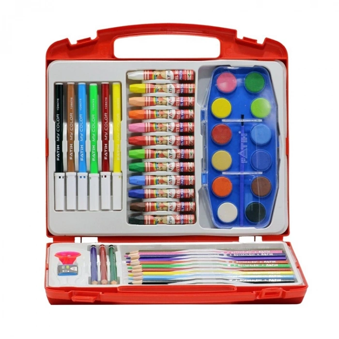 FATİH BOYAMA SETİ ÇANTALI 47 PARÇA - 33300