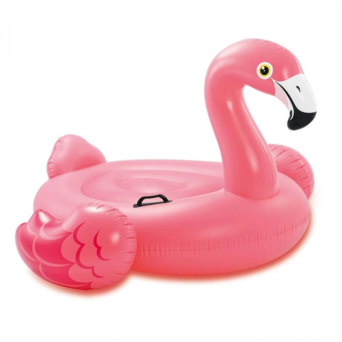 İNTEX 57558NP ŞİŞİRİLEBİLİR FLAMINGO BİNİCİ- TUTMAÇLI ADA 142x137x97 cm