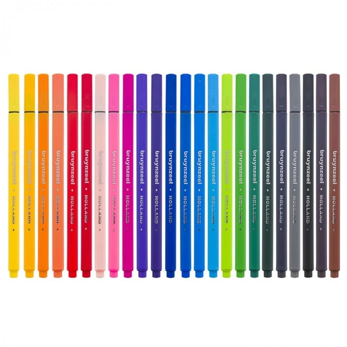 BRUYNZEEL FINELINER BASIC 0.4mm 24LÜ KALEM SETİ  - B60241024