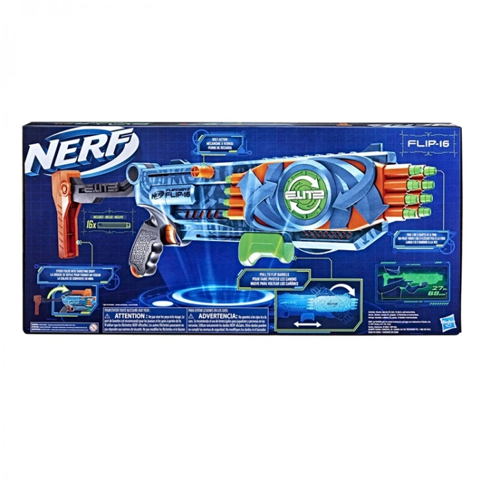 HASBRO F2551 NERF ELITE 2.0 FLIPSHOTS FLIP-16