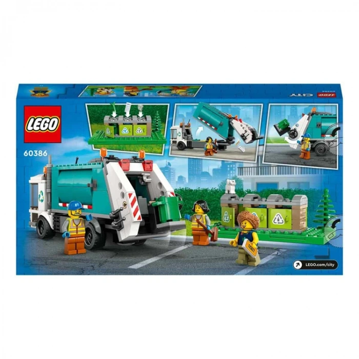 LEGO CITY 60386 GERİ DÖNÜŞÜM KAMYONU