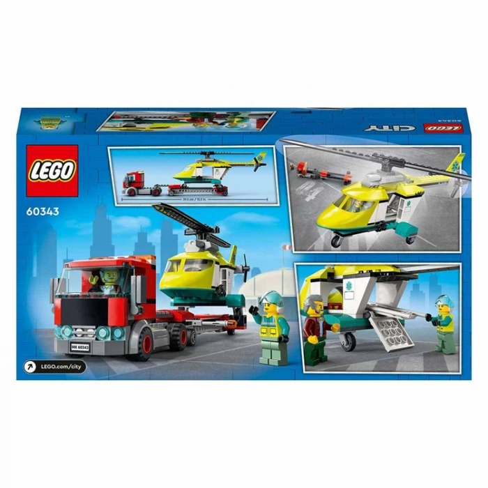 LEGO CİTY 60343 HELİCOPTER TRANSPORT