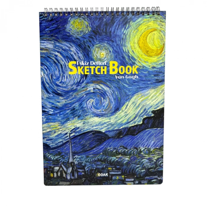 ODAK 777-263 VANGOGH ESKİZ DEFTERİ A4 IVORY140gr.40yp.