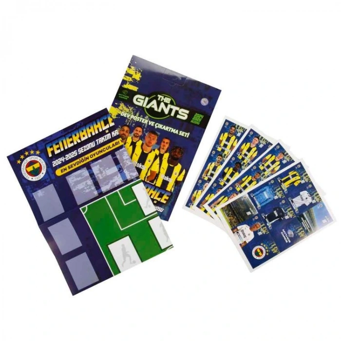 MYTHOS FENERBAHÇE 2024-2025 SEZONU THE GIANTS DEV POSTER VE ÇIKARTMA SETİ