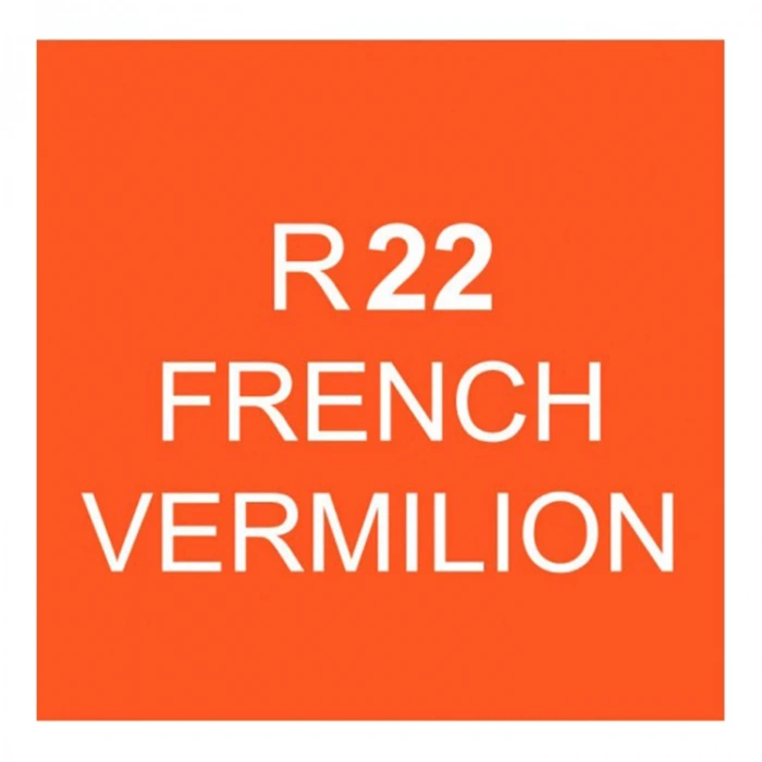 TOUCH TWIN R22 ÇİFT UÇLU MARKER FRENCH VERMILION