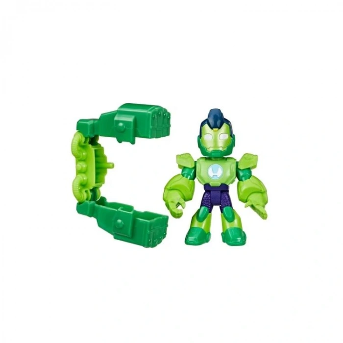 HASBRO G1468/G1254 IRON MAN AND HIS AWESOME FRIENDS AKSESUARLI TEKLİ MİNİ FİGÜR - IRON HULK  3+