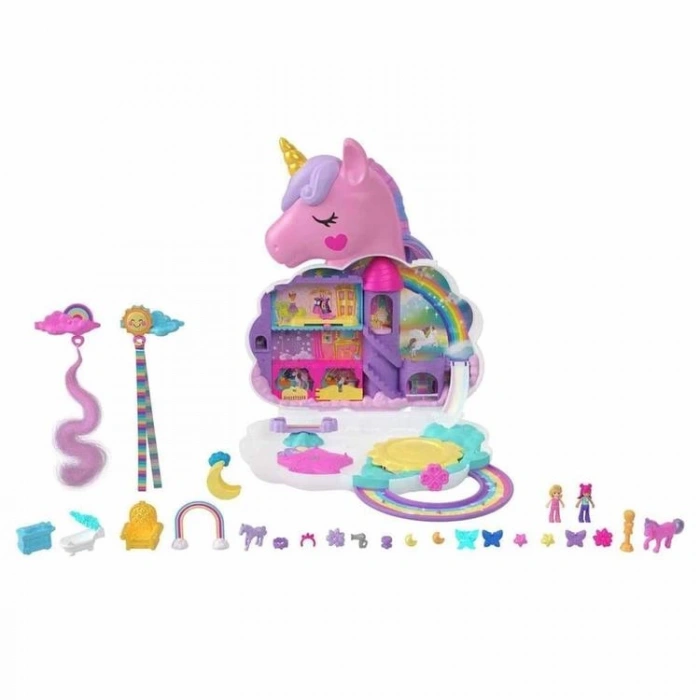 POLLY POCKET HKV51 4+ TEK BOYNUZLU ATIN GÖKKUŞAĞI SALONU 4+