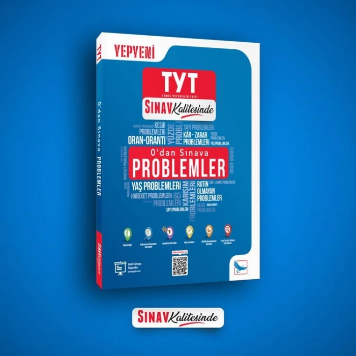 SINAV TYT SINAV KALİTESİNDE 0DAN SINAVA PROBLEMLER SORU BANKASI