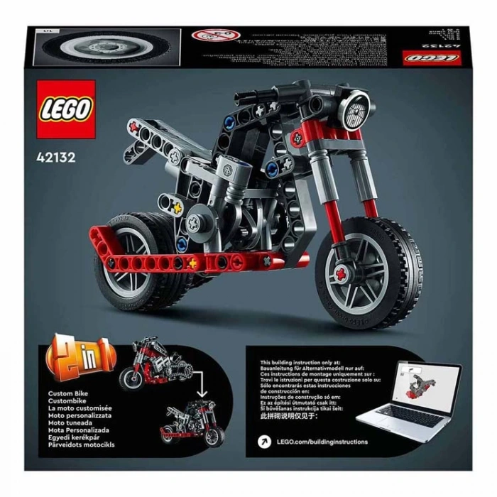 LEGO TECHNIC 42132 MOTORCYCLE 163 PARÇA