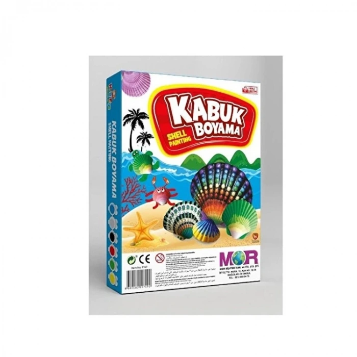 MORTOYS 9749 KABUK BOYAMA SETİ KUTULU