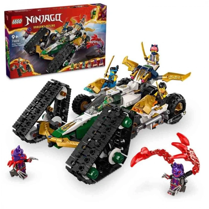 LEGO NINJAGO 71820 NINJA TEAM COMBO VEHICLE 576 PARÇA 9+