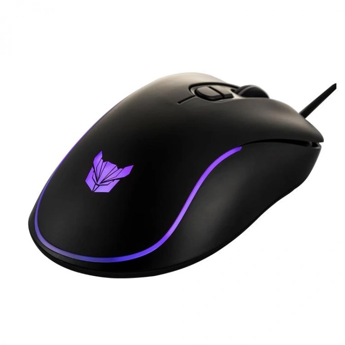ROWL RGM-03 SCOPS 6400 DPI USB RGB AYDINLATMALI GAMİNG OYUNCU MOUSE SİYAH