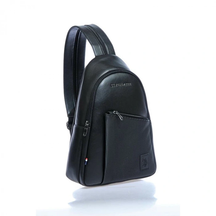 U.S POLO PLEVR21556 EKO DERİ ÇAPRAZ SIRT ÇANTASI SİYAH