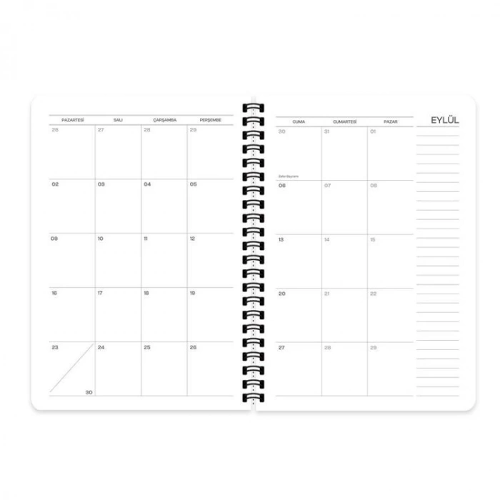 KESKİN 16X23 SPİRALLİ SERT KAPAK AKADEMİK AJANDA - PÖTİKARE 830229-99