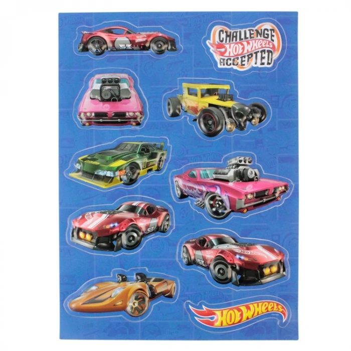 CEM HOTWHEELS HW-4673 KABARTMALI STİCKER