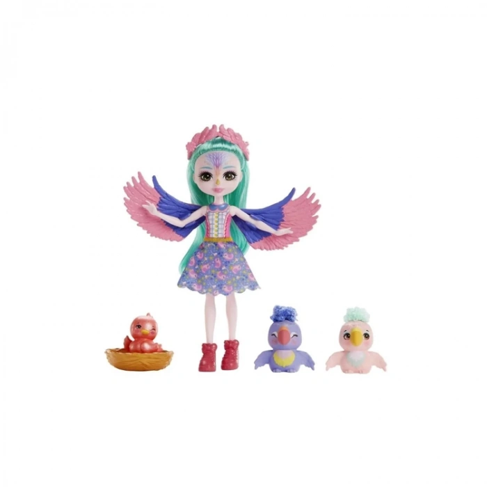 ENCHANTIMALS GJX43-HKN15 FİLİA FİNCH  AİLE SERİSİ OYUN SETİ