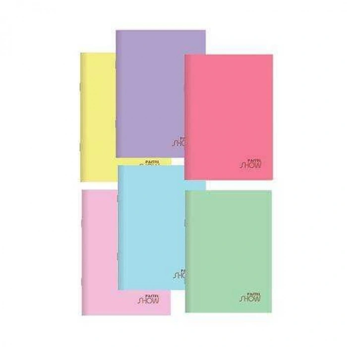 KESKİN PASTEL SHOW PP KAPAK DİKİŞLİ DEFTER A4 60 YP. ÇİZGİLİ  324611-99