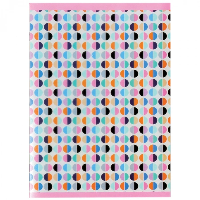 KESKİN A4 PP DİK PATTERN KARELİ DEFTER 80 YP.