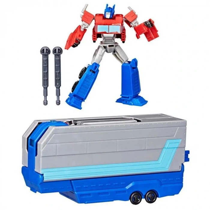 HASBRO INT-G0750 SESLİ VE IŞIKLI TRANSFORMERS EARTHSPARK TRUCK TO PLAYSET 6+