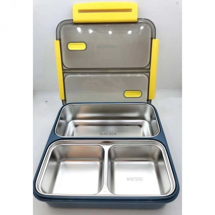 VAGONLİFE ÇELİK YEMEK KABI BÖLMELİ - LUNCH BOX  BL50350-3