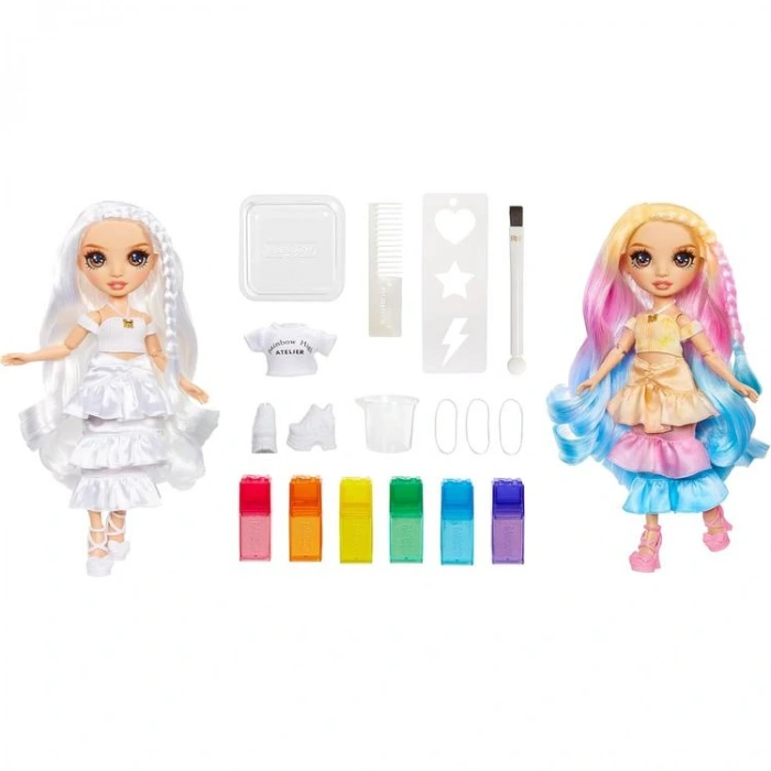 RAINBOW HIGH 507598-81 WATERCOLOR-CREATE MODA BEBEK 4+