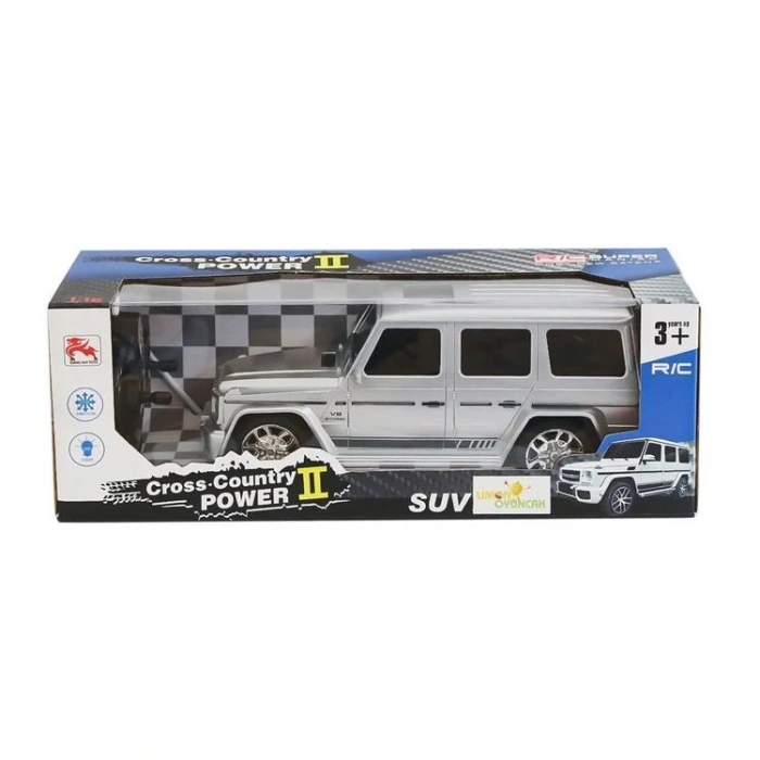 LİMON 8578-3A CROSS COUNTRY POWER 1 : 16 KUMANDALI IŞIKLI ŞARJLI JEEP SUV ARABA 3+