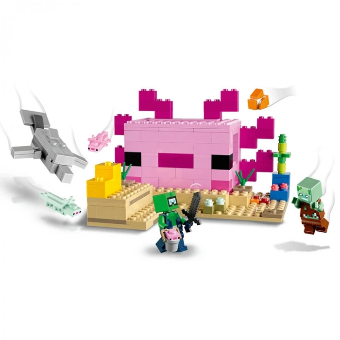 LEGO MINECRAFT 21247 THE AXOLOTL EVİ 242 PARÇA