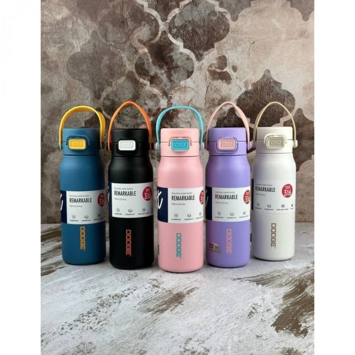 DODGE DB-23659 MADERNT REMARKABLE ÇELİK TERMOS MATARA 580 ML