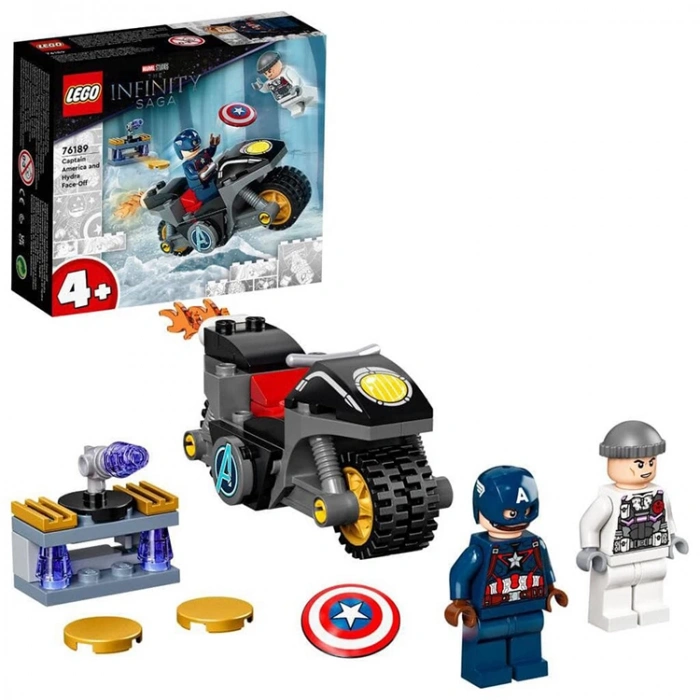 LEGO HEROES 6332675 76189 KAPTAN AMERİKA VE HYDRA KARŞILAŞMASI