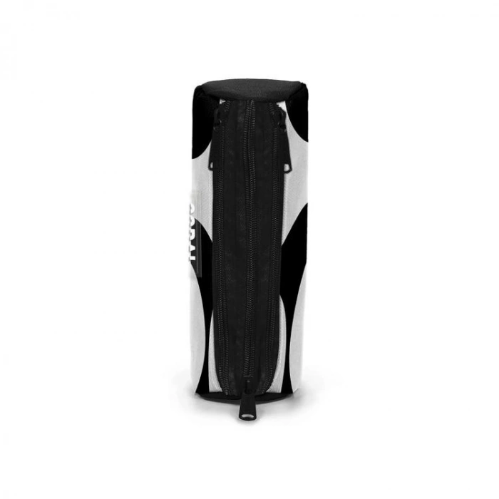 CORAL HIGH 11187 KIDS SİYAH BEYAZ DESENLİ ÜÇ BÖLMELİ KALEM ÇANTASI