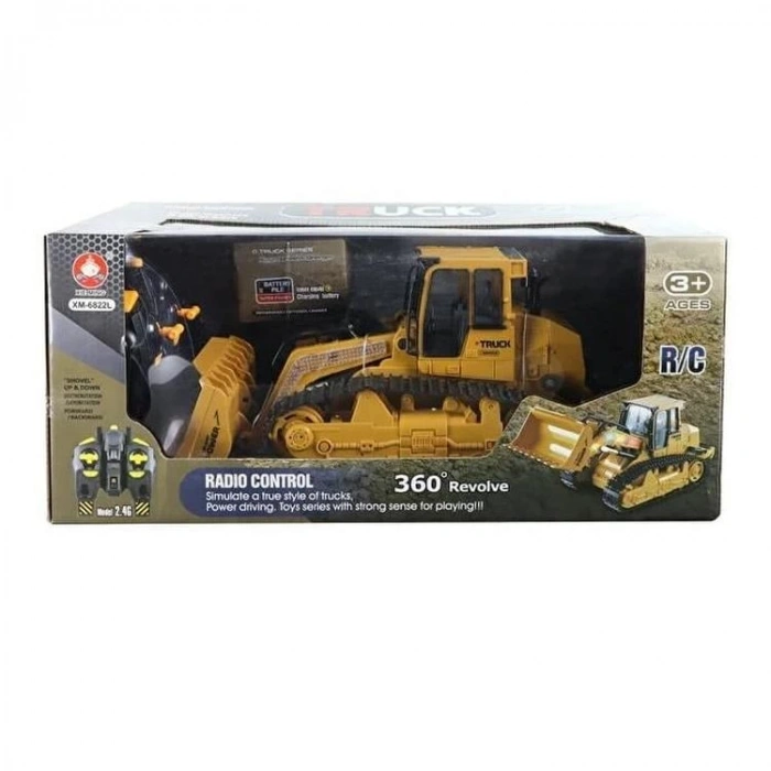 MEGA TRUCK XM-6822L UZAKTAN KUMANDALI ŞARJLI IŞIKLI SESLİ KEPÇE +3