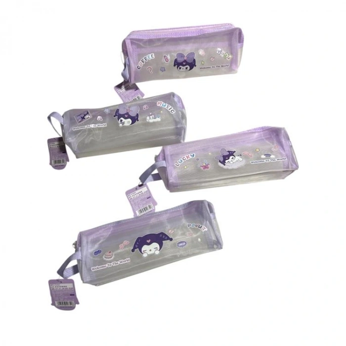 ODAK KT62066 KUROMİ ÇİFT GÖZLÜ FİLE KALEM ÇANTASI 20 x 7.5 x 7.5 - TEKLİ