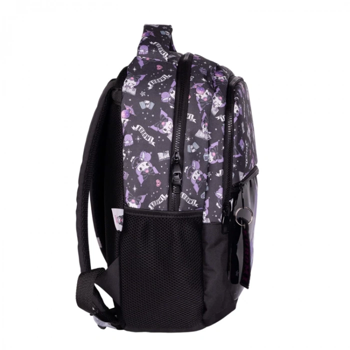 TMN 591644 KUROMİ GÖRSELLİ OKUL SIRT ÇANTASI 2734 LİLA SİYAH