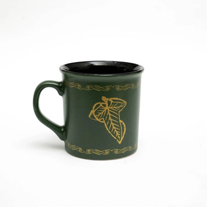 MACMUG 380931 LOTR AMSTERDAM MUG LOREIN LEAF İÇİ SİYAH DIŞI YEŞİL SERAMİK KUPA
