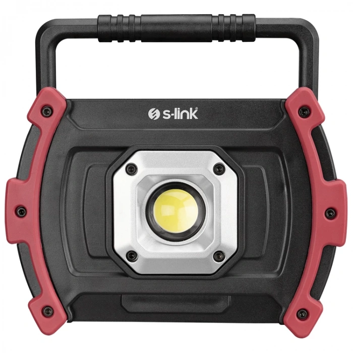 S-LİNK SL-F882 10W COB LEDLİ 4000MAH USB ŞARJLI VE POWER BANK ÖZELLİKLİ EL FENERİ