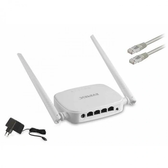 EVEREST EWR-301 KABLOSUZ- N WPS + WISP+WDS 300 Mbps