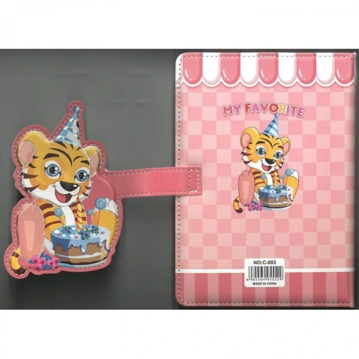 MİKRO C-003 MAGNETLİ (MIKNATISLI) KAPAK FELIZ DIA NOT DEFTERİ 19x13.5cm NOT DEFTERİ - TEKLİ