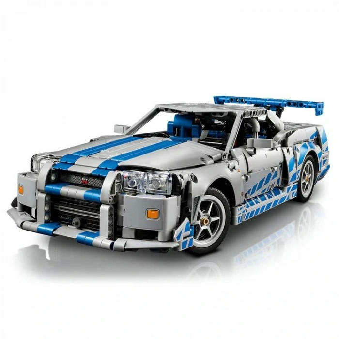 LEGO TECHNIC 42210 FAST FURIOUS NISSAN SKYLINE GT-R R34 1410 PARÇA 18+