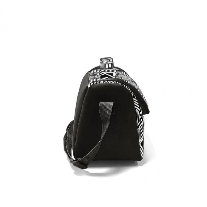 CORAL HIGH 22782 KIDS SİYAH BEYAZ GEOMETRİK DESENLİ THERMO BESLENME ÇANTASI