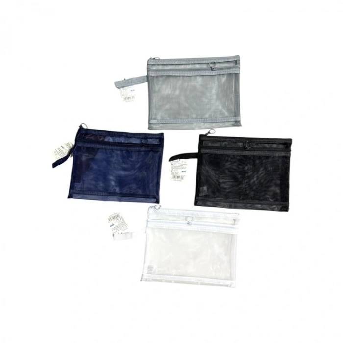 ODAK JD-5201 ÇİFT FERMUARLI FİLELİ A5 DOSYA (MESH DOSYA) - TEKLİ