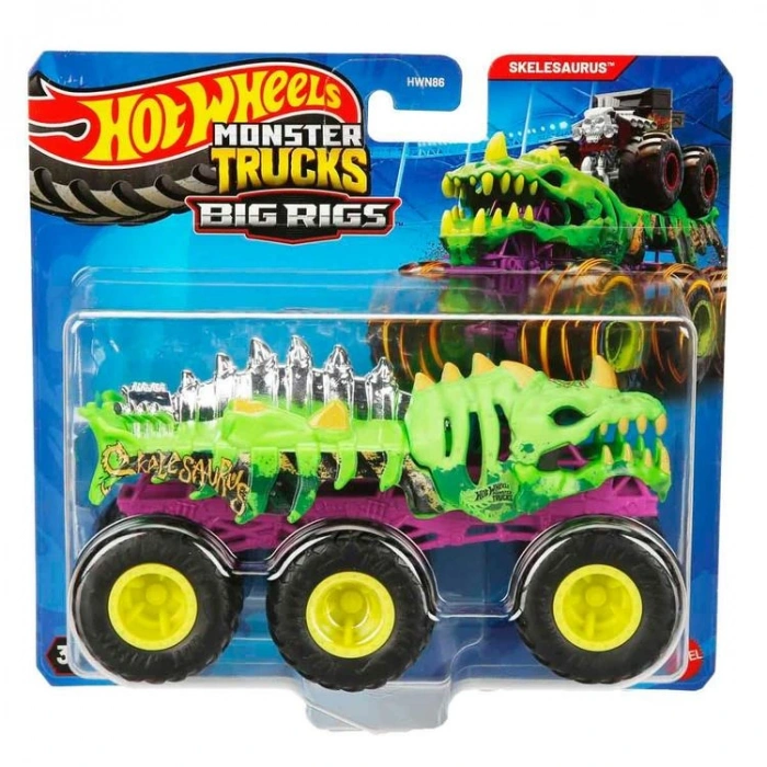MATTEL HWN86 HOT WHEELS MONSTER TRUCKS BIG RIGS TEKLİ ARAÇ  3+