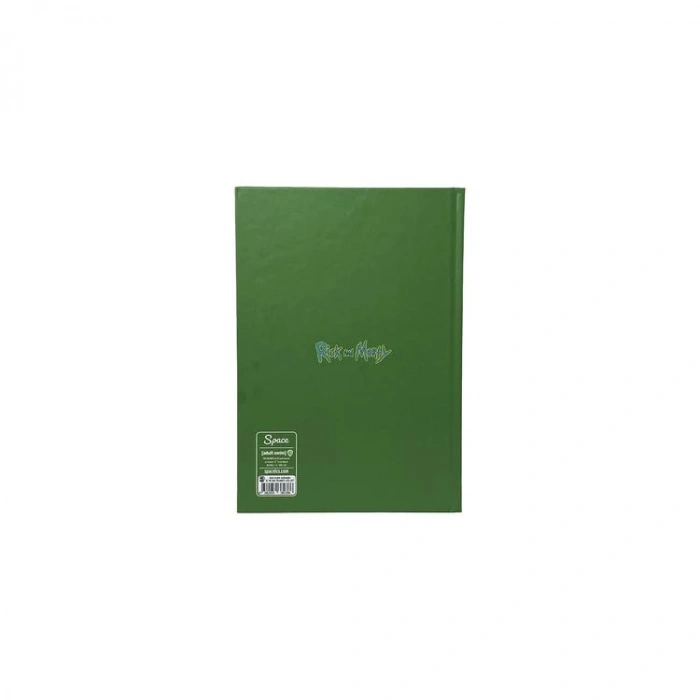MACMUG YPK-381386 RICK&MORTY FOCUS ON SCIENCE SERT KAPAK 96 YP ÇİZGİLİ DEFTER