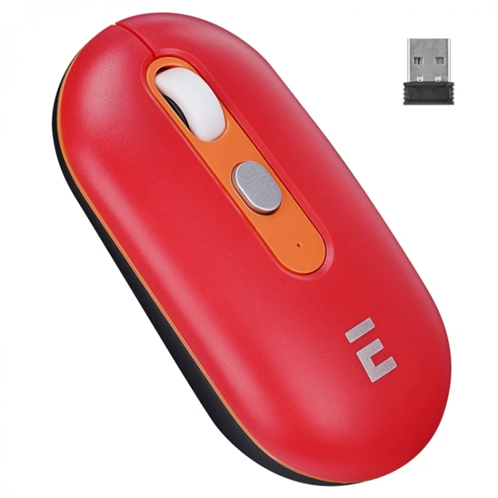 EVEREST SMW-444 USB 2.4Ghz OPTİK WIRELESS MOUSE KIRMIZI