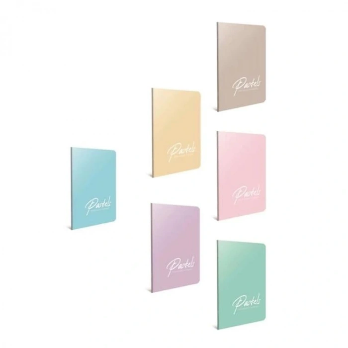 GIPTA PASTELS A4 TEL DİKİŞLİ PP KAPAK 80 YP ÇİZGİLİ DEFTER -4118
