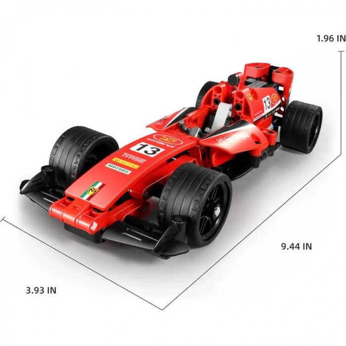 SUNMAN İM. MASTER NO.5813 ÇEK-BIRAK YARIŞ ARABASI KIRMIZI LEGO YAPIM SETİ 150 PARÇA 6+