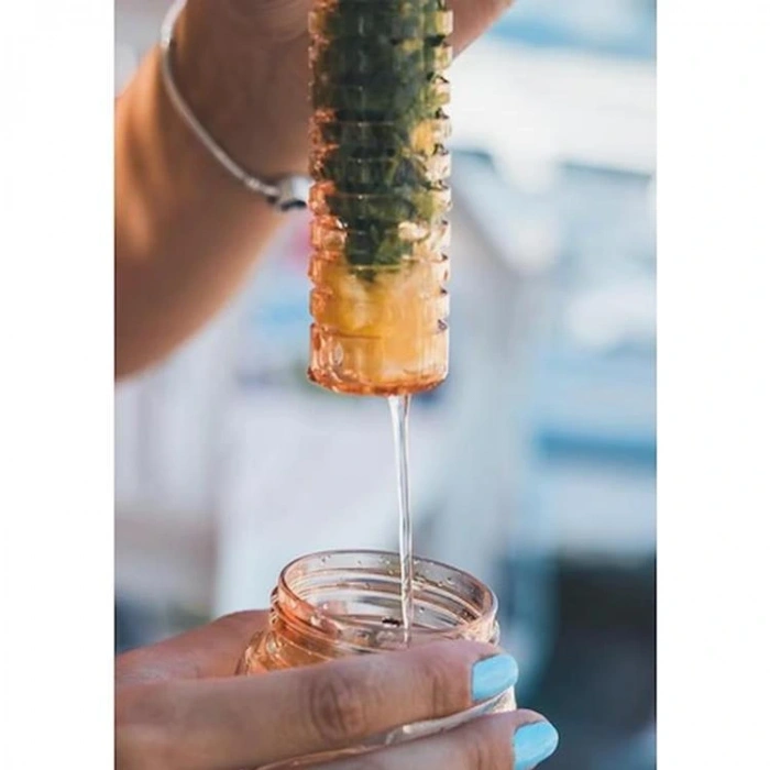 UZSPACE MATARA TRITAN 5060 DETOKS BÖLMELİ 530 ML GLOW PINK