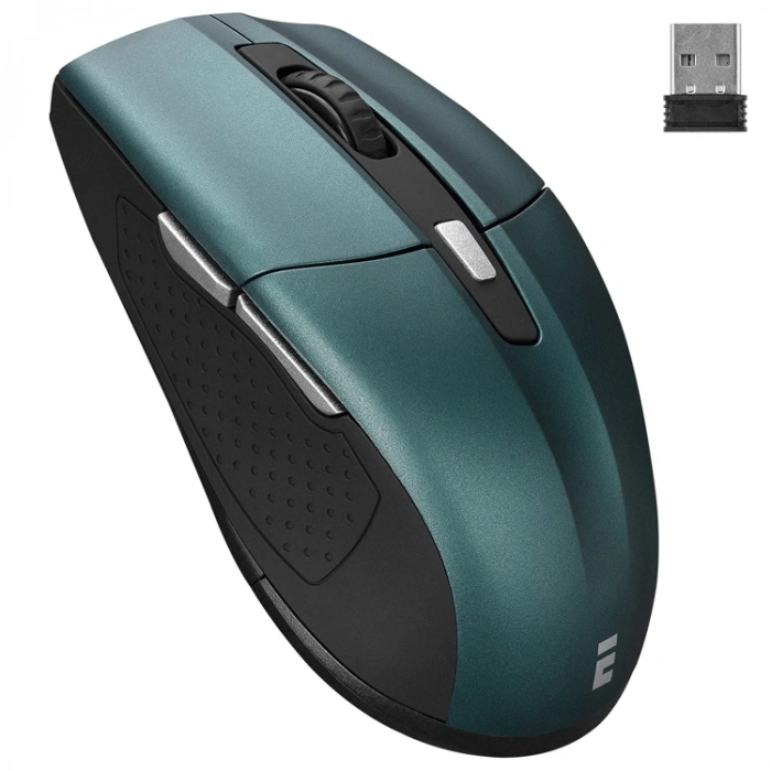 EVEREST SM-861 1600 DPİ USB KABLOSUZ SESSİZ TIKLAMA MOUSE MAVİ